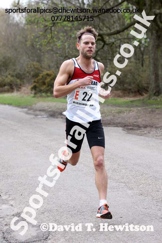 Senior mens English National 12 Stage Road Relay, 2016 English National 12 and 6 Stage Road Relays, Sutton Coldfield, Birmingham. Photo: David T. Hewitson/Sports for All Pics